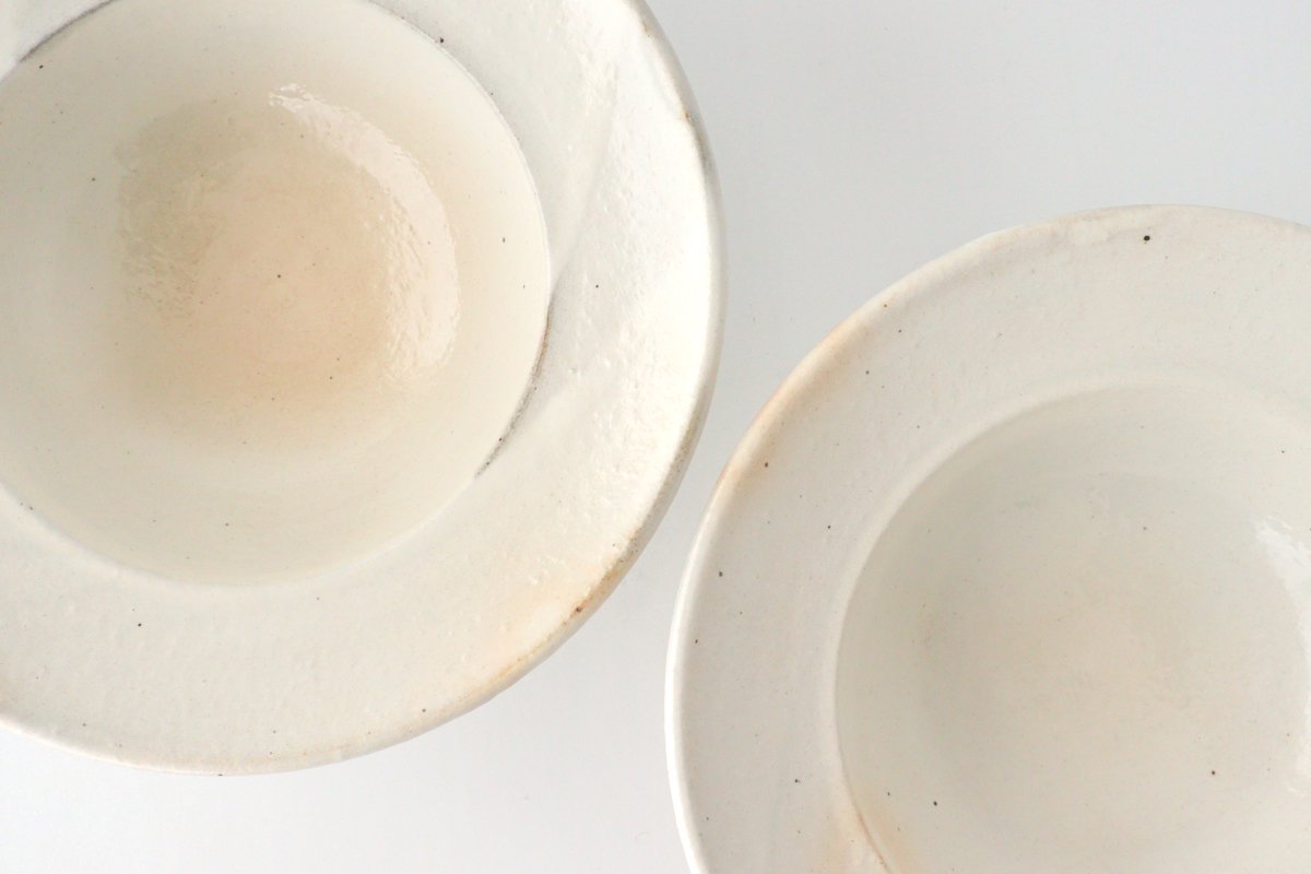 Furutani Seitosho Iron Glaze Rim Bowl L | Serving Bowl-Detail11