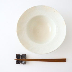 Furutani Seitosho Iron Glaze Rim Bowl L | Serving Bowl-Detail5