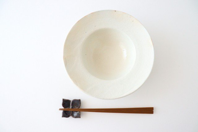 Furutani Seitosho Iron Glaze Rim Bowl L | Serving Bowl