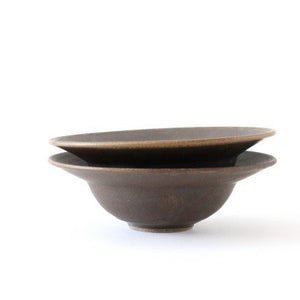 Furutani Seitosho Rust Glaze Round Bowl Large | Serving Bowl-Detail5