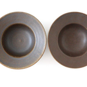 Furutani Seitosho Rust Glaze Round Bowl Large | Serving Bowl-Detail10