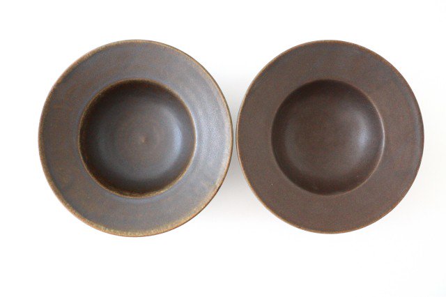 Furutani Seitosho Rust Glaze Round Bowl Large | Serving Bowl-Detail10