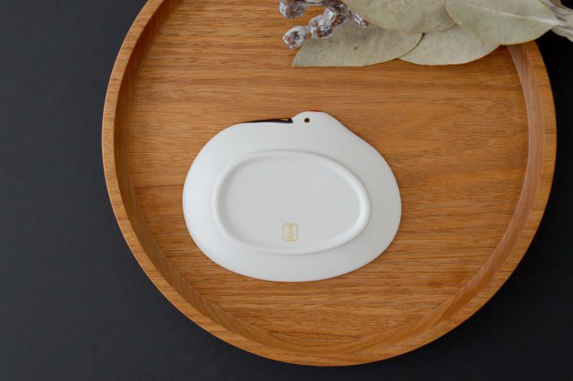 Sauce Plate Crane | Hasami Ware
