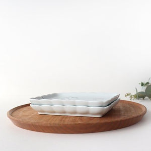 Square plate porcelain cloud swallow Arita ware-Detail10