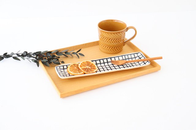 Rectangle Plate Lattice | Sushi Plate Arita Ware-Detail11