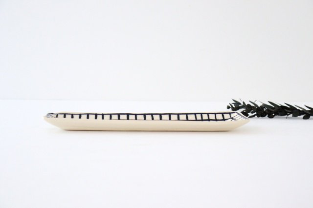 Rectangle Plate Lattice | Sushi Plate Arita Ware-Detail4