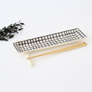 Rectangle Plate Lattice | Sushi Plate Arita Ware-Detail6