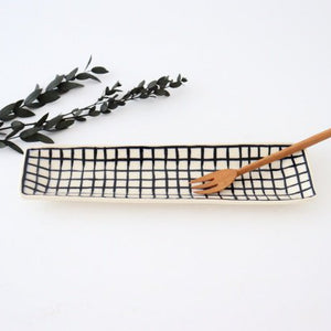 Rectangle Plate Lattice | Sushi Plate Arita Ware-Detail7