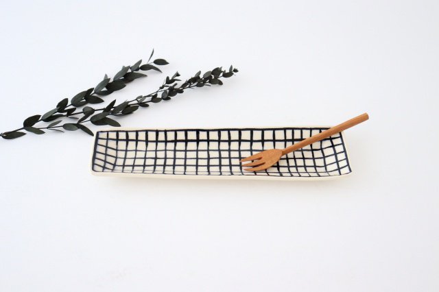 Rectangle Plate Lattice | Sushi Plate Arita Ware-Detail7