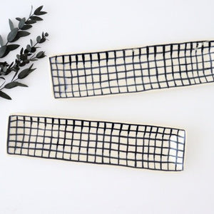 Rectangle Plate Lattice | Sushi Plate Arita Ware-Detail9