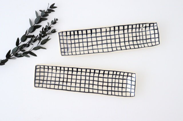 Rectangle Plate Lattice | Sushi Plate Arita Ware-Detail9