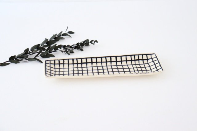Rectangle Plate Lattice | Sushi Plate Arita Ware-Detail10