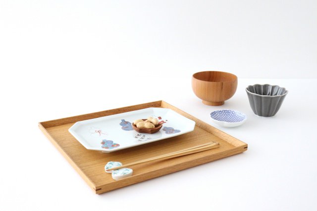 Octagonal Long Plate Imari Gourds | Sushi Plate Arita Ware-Detail10