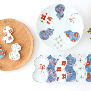 Long plate Imari Six Gourds | Sushi Plate Arita Ware-Detail12