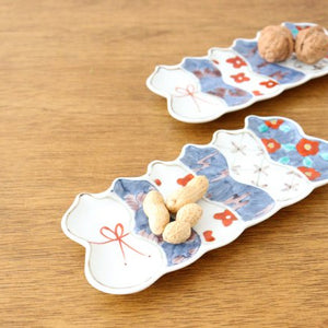 Long plate Imari Six Gourds | Sushi Plate Arita Ware-Detail14