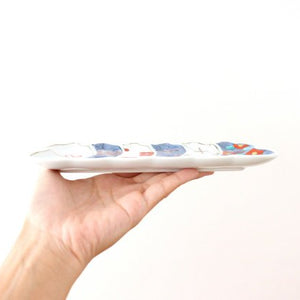 Long plate Imari Six Gourds | Sushi Plate Arita Ware-Detail3