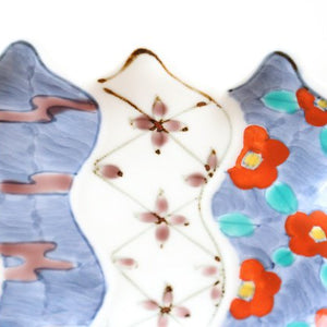 Long plate Imari Six Gourds | Sushi Plate Arita Ware-Detail4