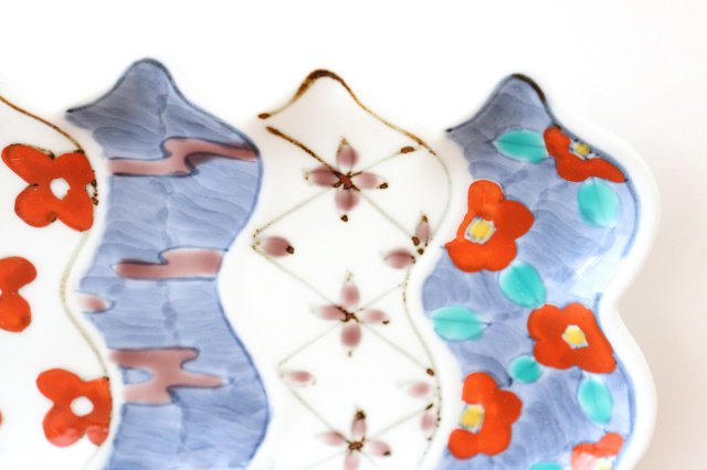 Long plate Imari Six Gourds | Sushi Plate Arita Ware-Detail4