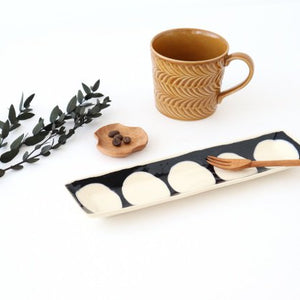 Rectangle Plate Round Pattern | Sushi Plate Arita Ware-Detail12