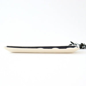 Rectangle Plate Round Pattern | Sushi Plate Arita Ware-Detail4