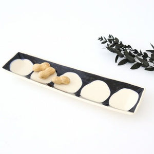 Rectangle Plate Round Pattern | Sushi Plate Arita Ware-Detail9