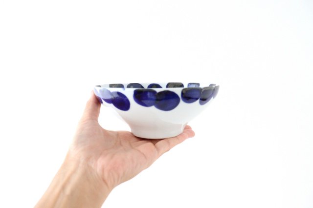 Small Bowl Blue Dots | Kobachi Hasami Ware