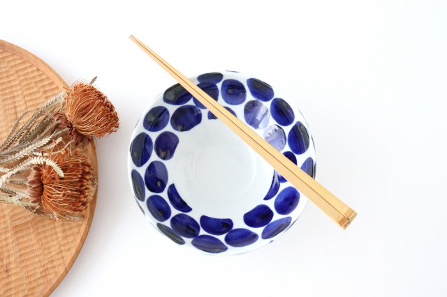 Small Bowl Blue Dots | Kobachi Hasami Ware