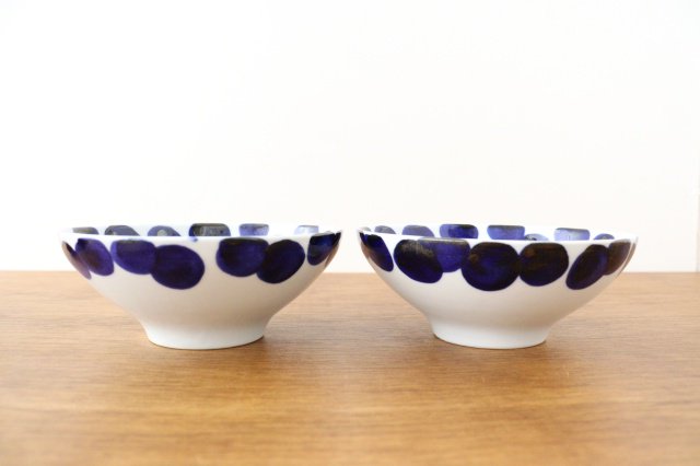 Small Bowl Blue Dots | Kobachi Hasami Ware