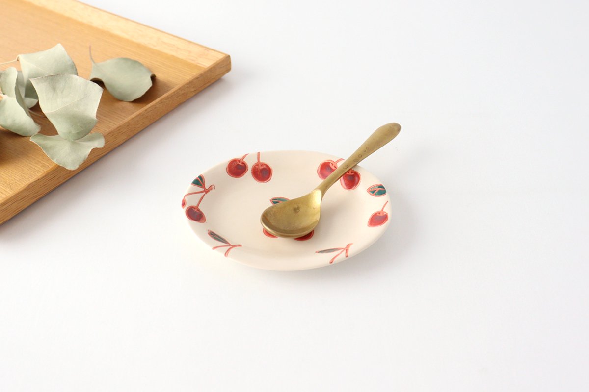Oval Small Plate Cherry | Hasami Ware