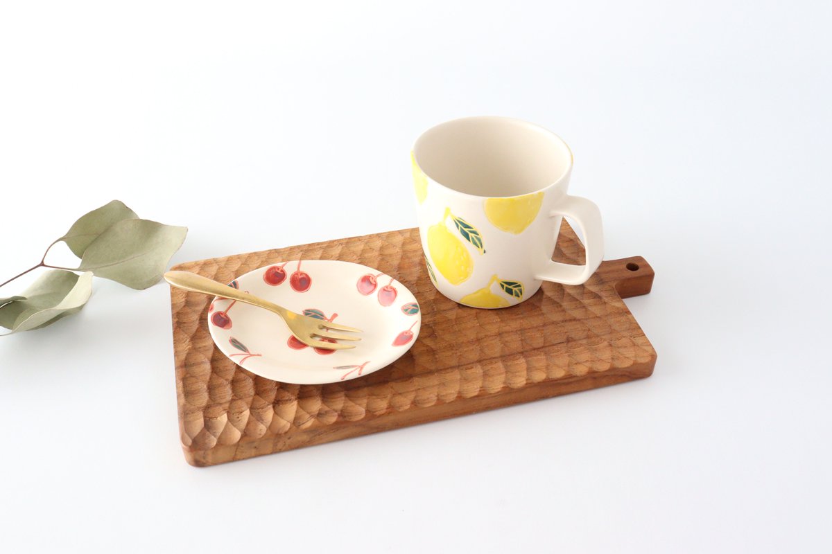 Oval Small Plate Cherry | Hasami Ware