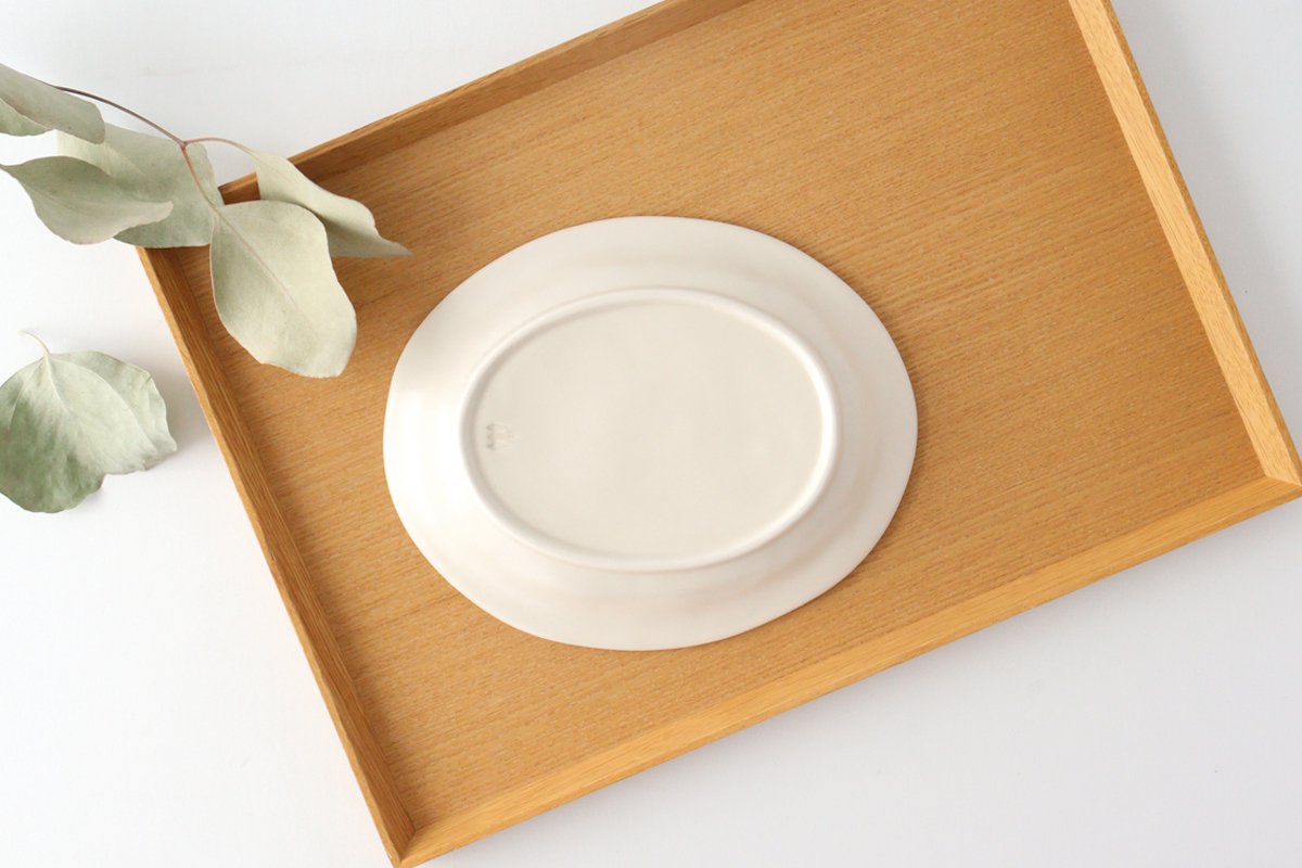 Oval Plate Lemon | Hasami Ware