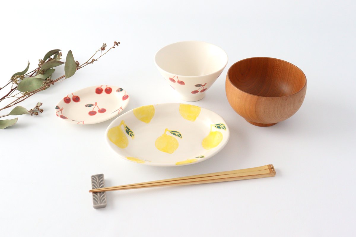 Oval Plate Lemon | Hasami Ware
