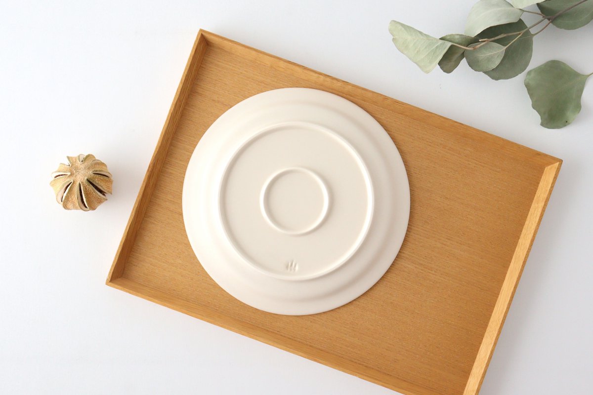 Plate M lemon porcelain fruits Hasami ware
