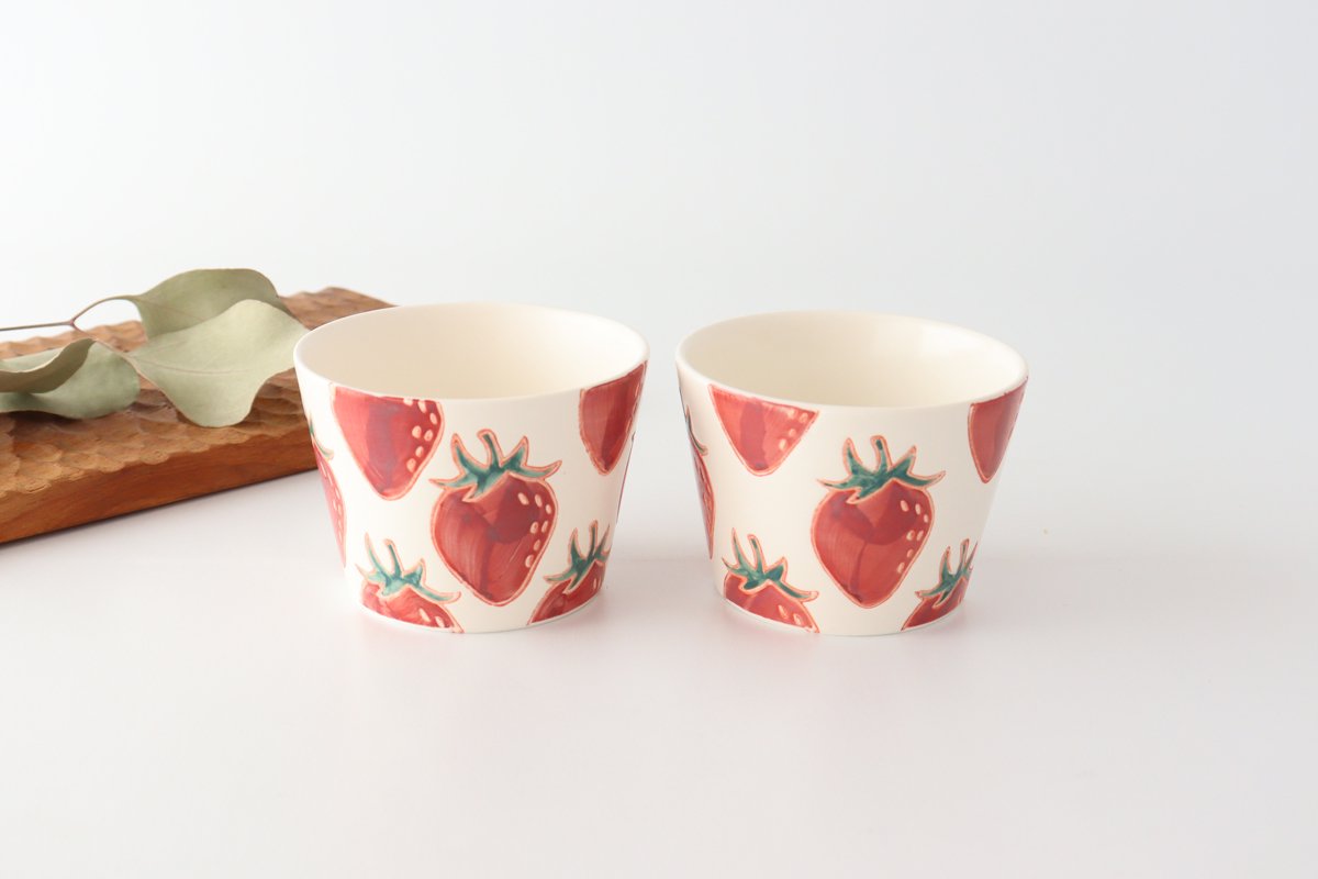 Small Bowl Strawberry | Kobachi Hasami Ware