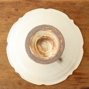 Furutani Seitosho Compote Footed Plate White L-Detail3