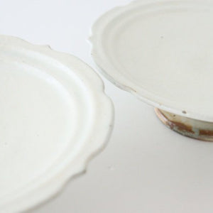 Furutani Seitosho Compote Footed Plate White L-Detail7