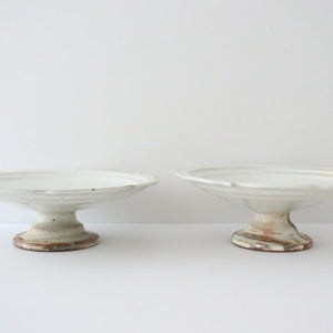 Furutani Seitosho Compote Footed Plate White L-Detail8