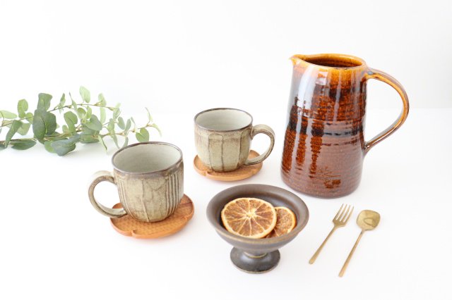 Furutani Seitosho Pitcher Brown Large