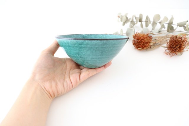Deep Bowl Turkish Blue | Serving Bowl Mino Ware