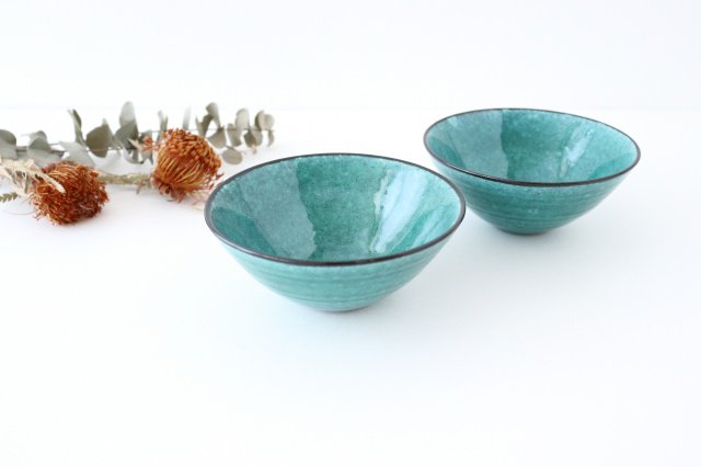 Deep Bowl Turkish Blue | Serving Bowl Mino Ware