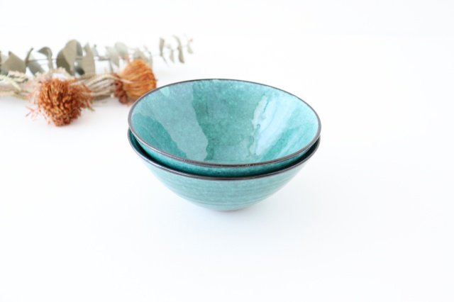 Deep Bowl Turkish Blue | Serving Bowl Mino Ware