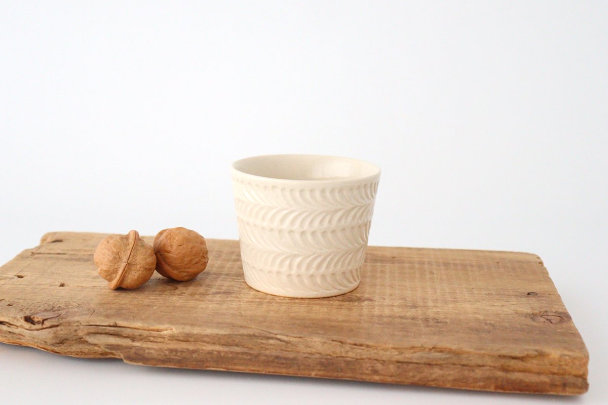 Cup Ivory Pottery Rosemary Hasami Ware