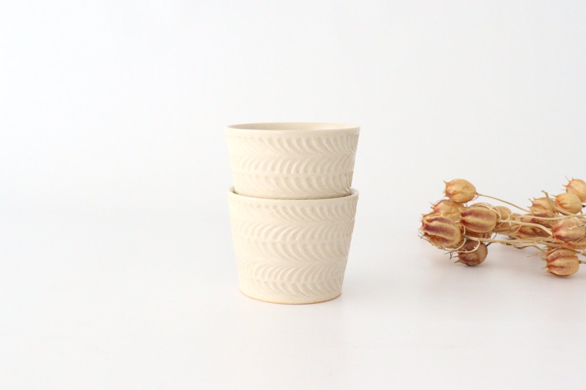 Cup Ivory Pottery Rosemary Hasami Ware