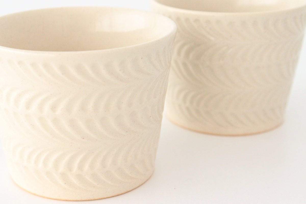 Cup Ivory Pottery Rosemary Hasami Ware