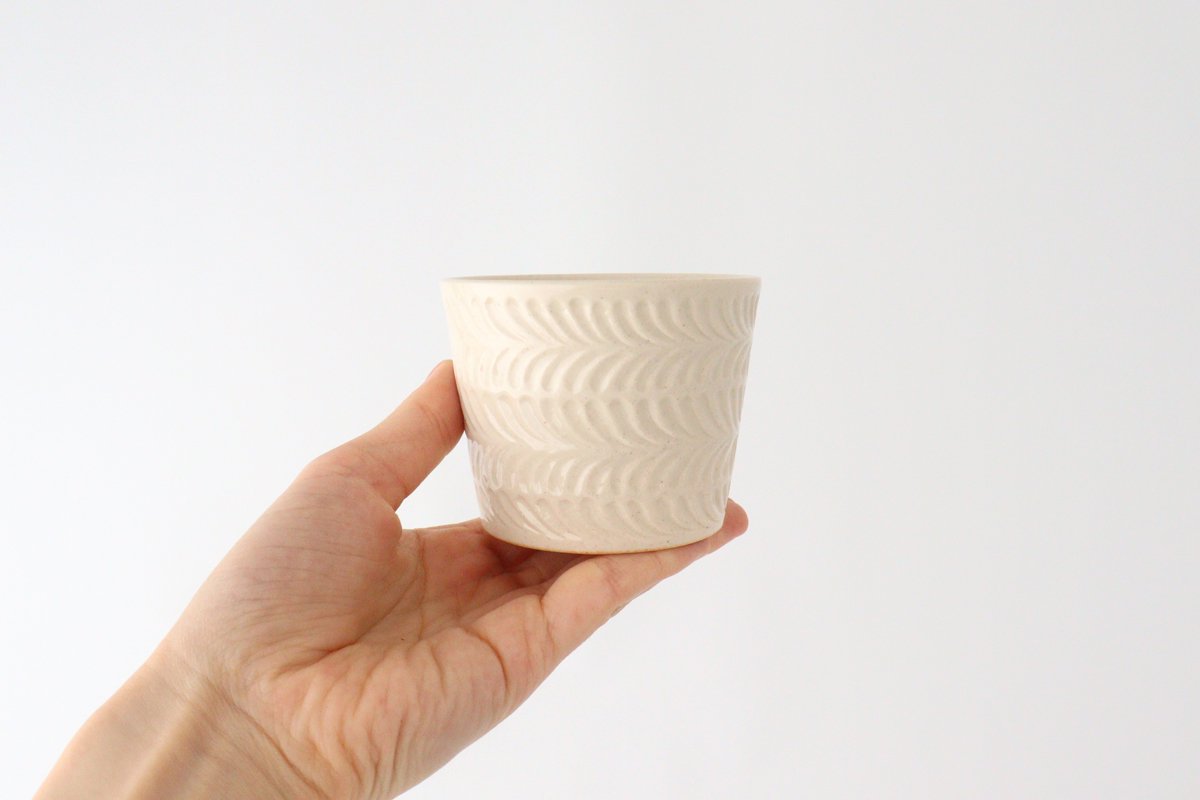 Cup Ivory Pottery Rosemary Hasami Ware