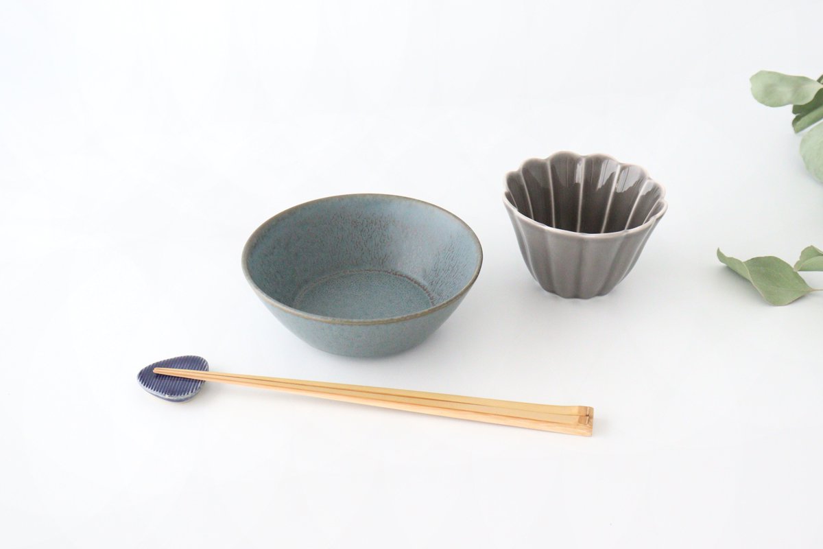 Cuole Small Bowl Dark Gray | Kobachi Mino Ware