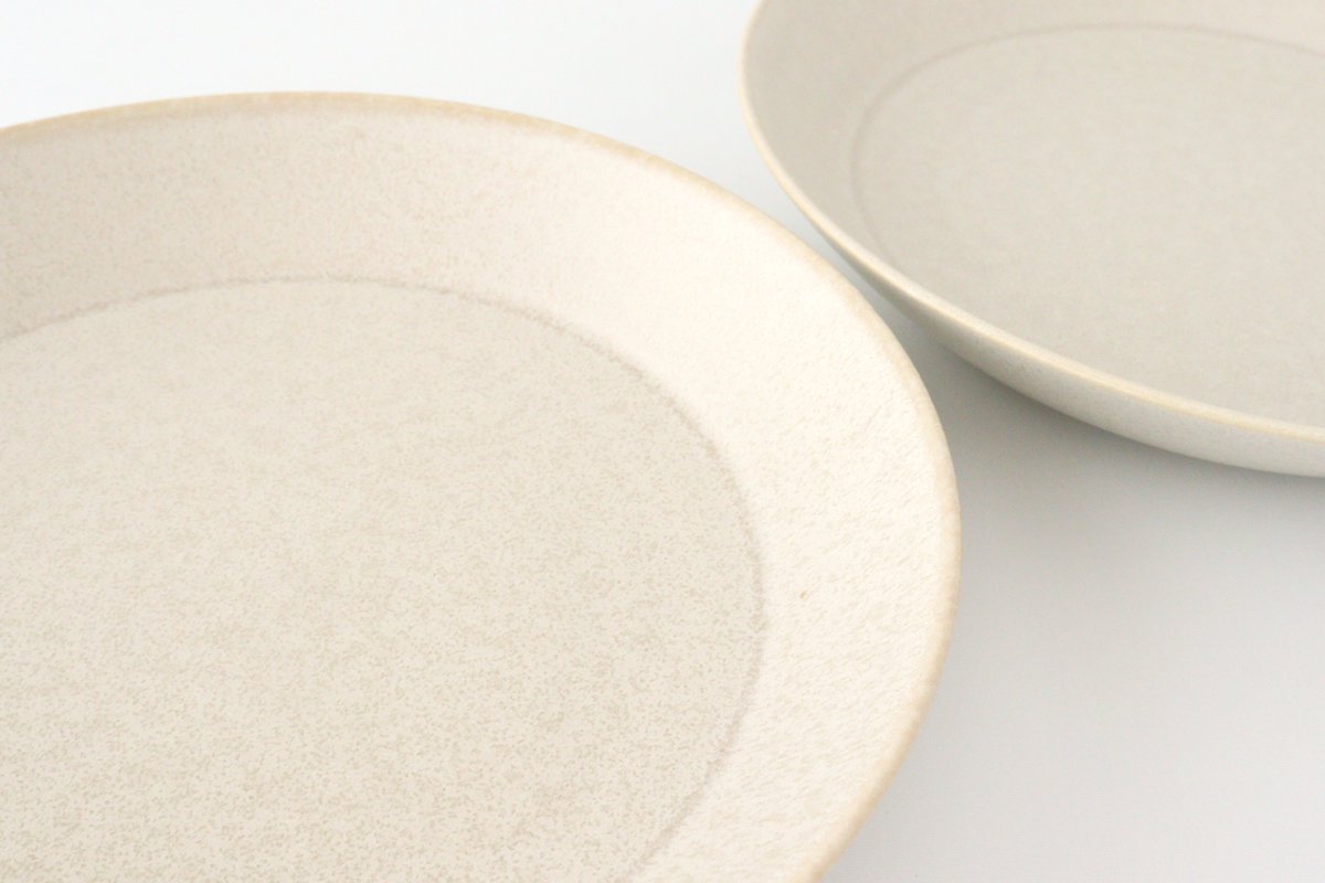 Cuole Large Bowl Silver White | Serving Bowl Mino Ware
