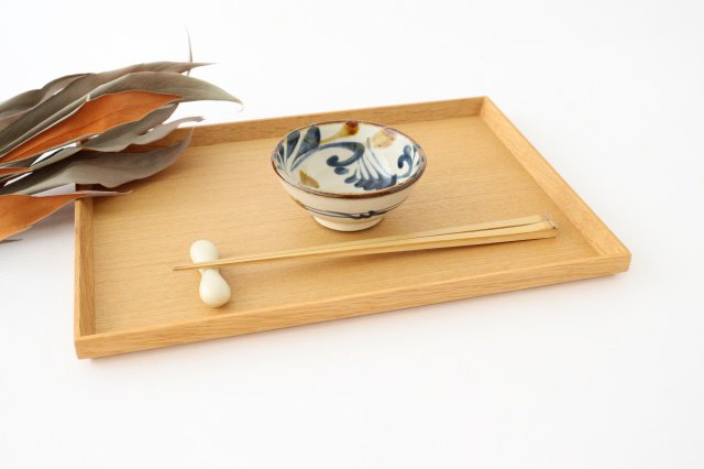 Toshin Kiln Small Bowl Blue and Brown Arabesque 9cm/3.5in | Kobachi Tsuboya Ware Yachimun-Detail5