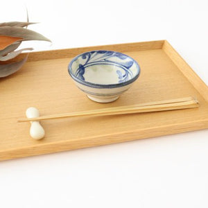 Toshin Kiln Small Bowl Blue and Green Arabesque 9cm/3.5in | Kobachi Tsuboya Ware Yachimun-Detail5