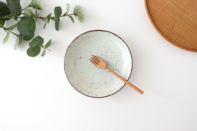 Round Plate White | Shigaraki Ware
